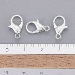 3108 Klolås silver 14mm 50 stk