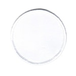 Tomt tygmärke - Cirkel (9,2 cm) - Innerdiameter 85 mm - Enkel