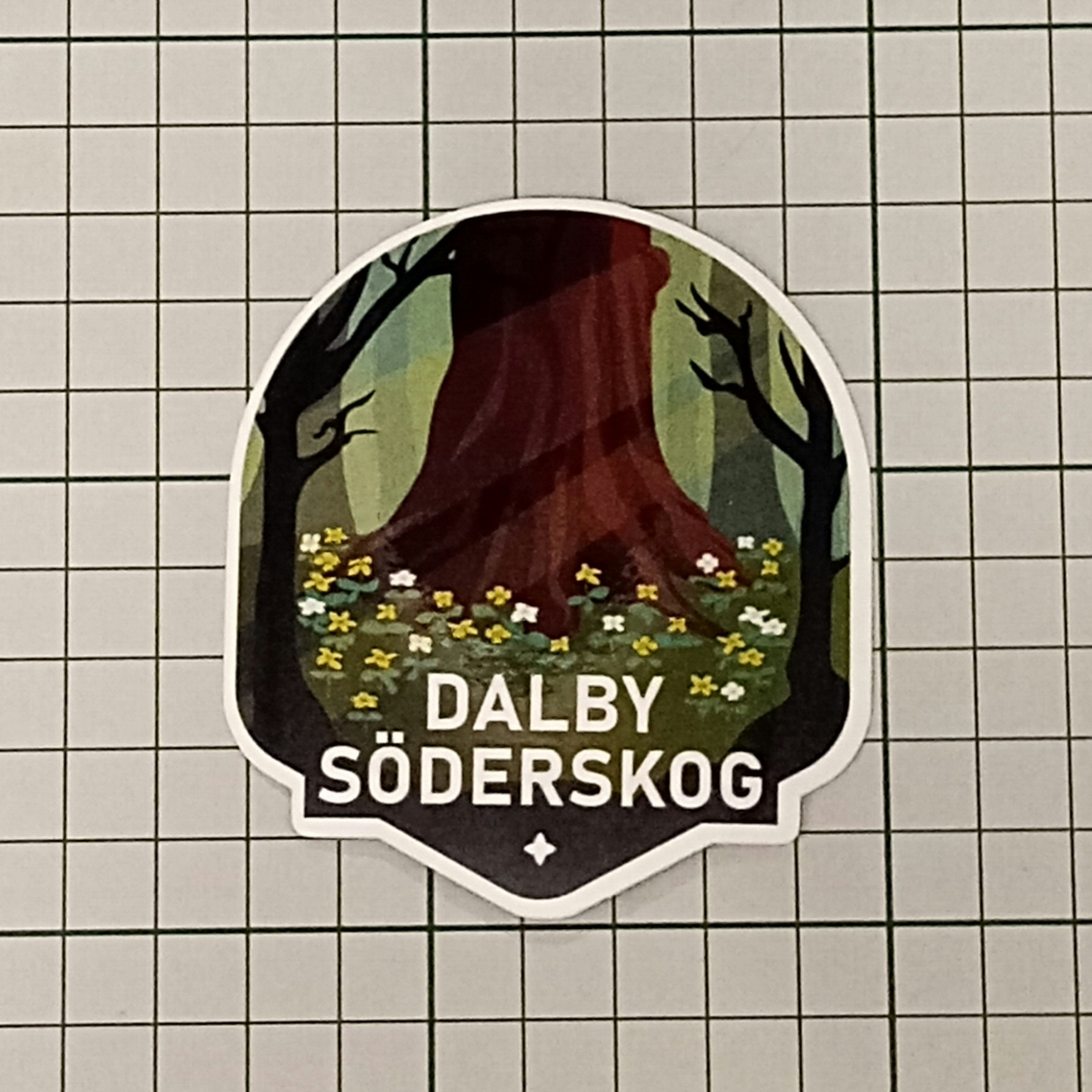 Dalby Söderskog Nationalpark - Klistermärke
