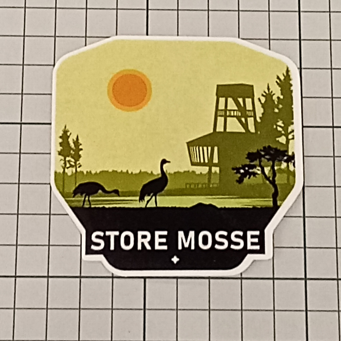 Store Mosse Nationalpark - Klistermärke