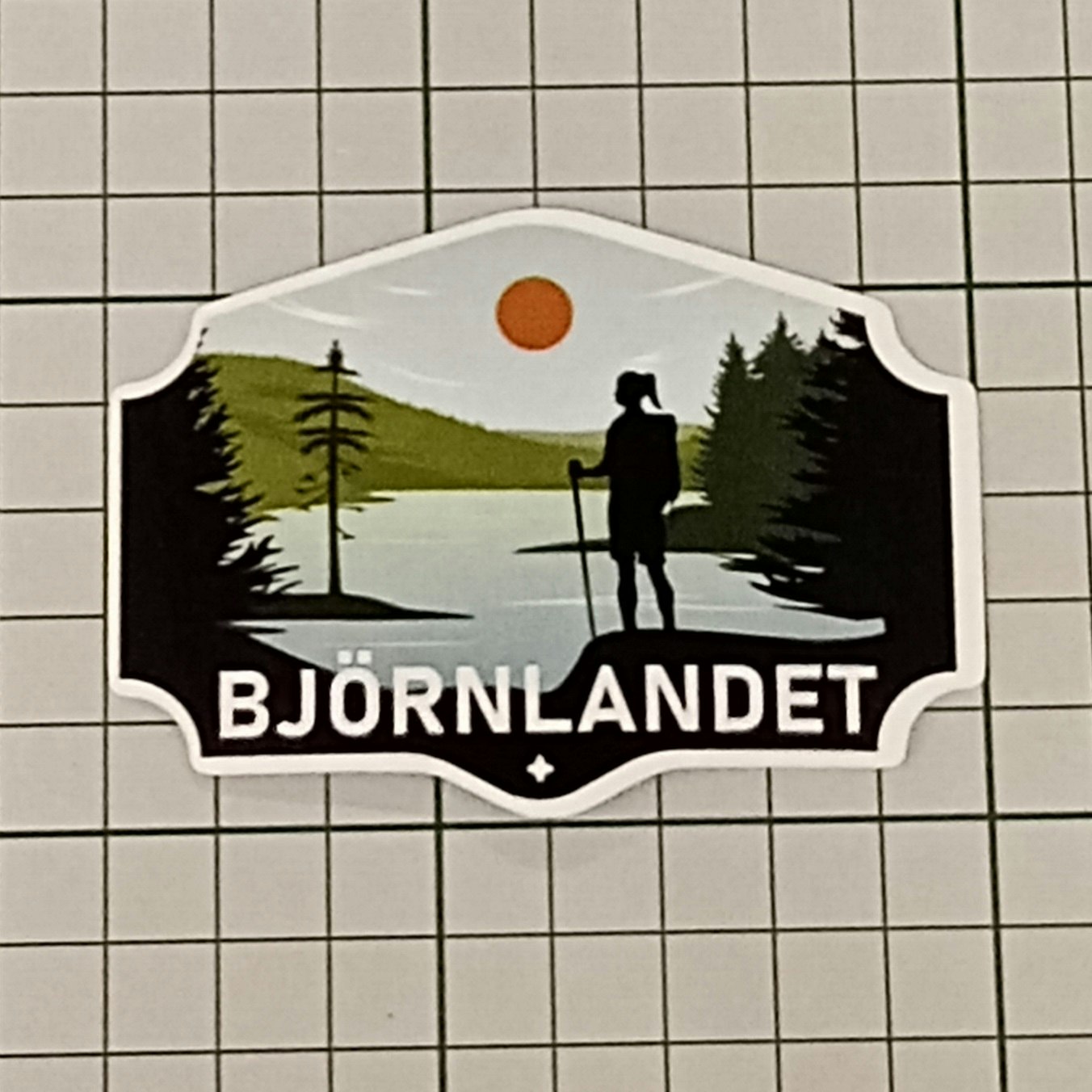 Björnlandet Nationalpark - Klistermärke