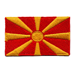 Flagga Makedonien