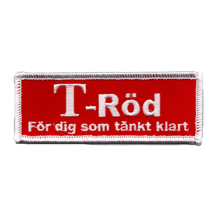 T-röd - För dig som tänkt klart