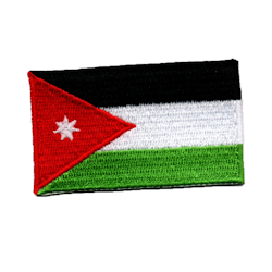 Flagga Jordanien