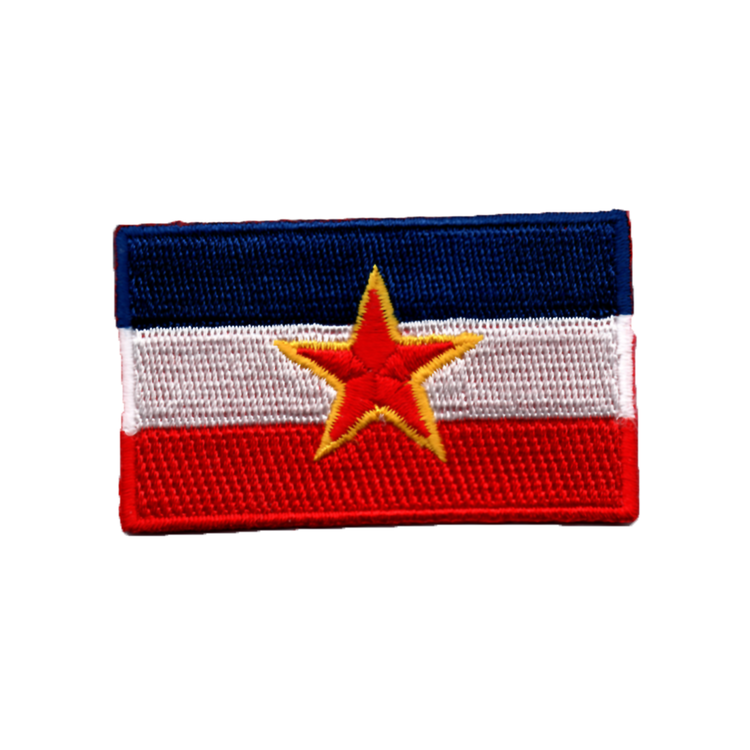 Flagga Jugoslavien
