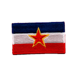 Flagga Jugoslavien