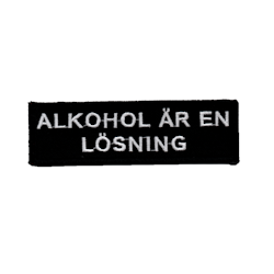 Alkohol är en lösning