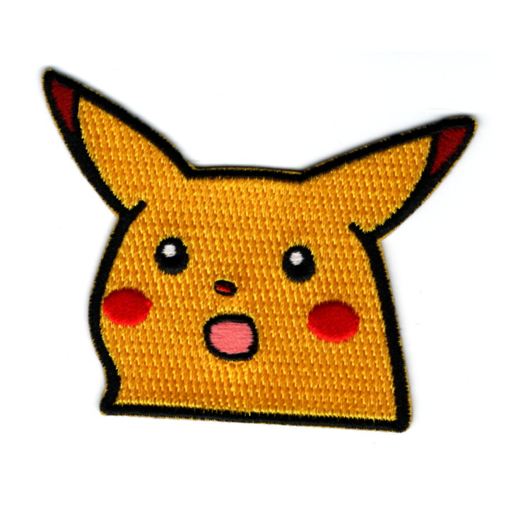 Surprised Pikachu - Utskuren (L)