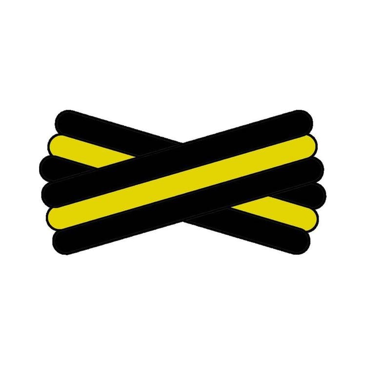 Spegatt (Black - Yellow - Black)