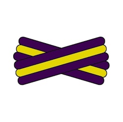 Spegatt (Purple - Yellow - Purple)