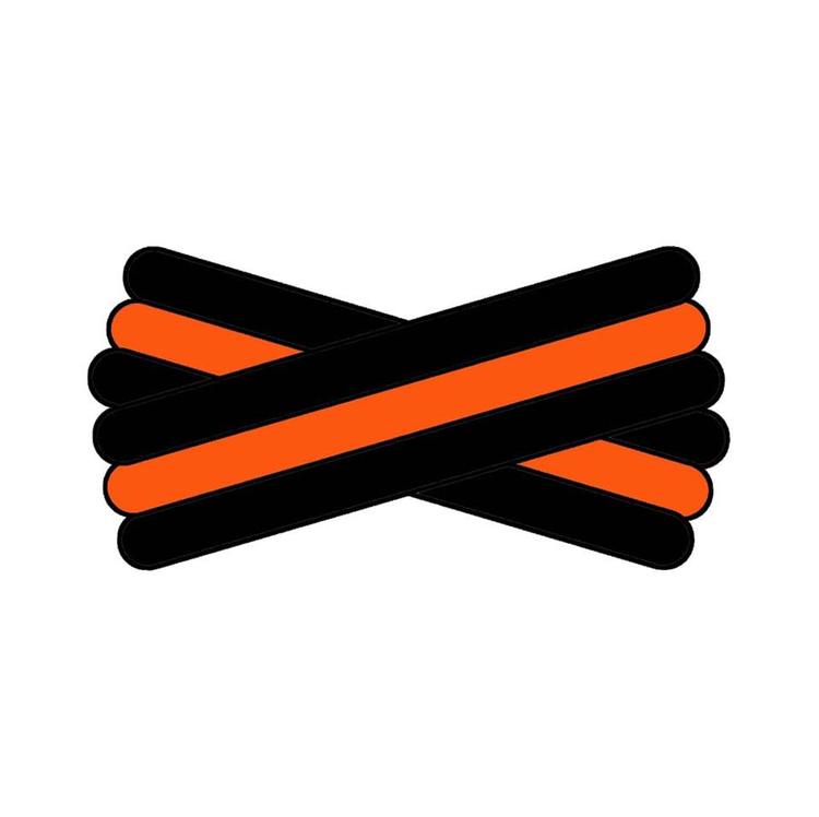 Spegatt (Black - Orange - Black)