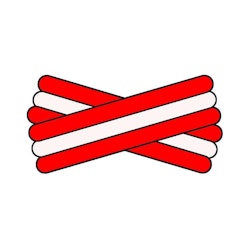 Spegatt (Red - White - Red)