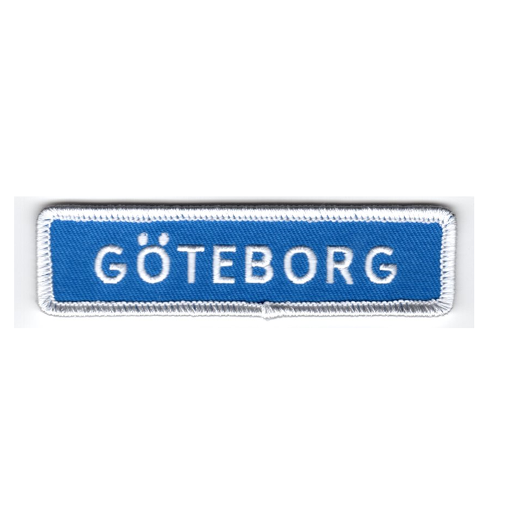 Göteborg vägskylt