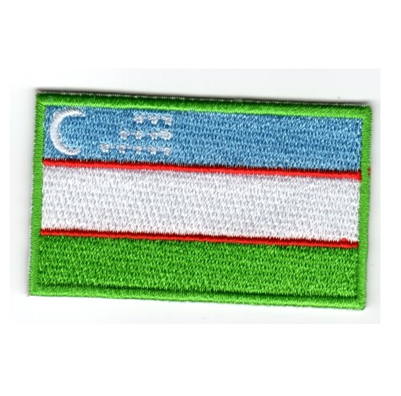 Flagga Uzbekistan
