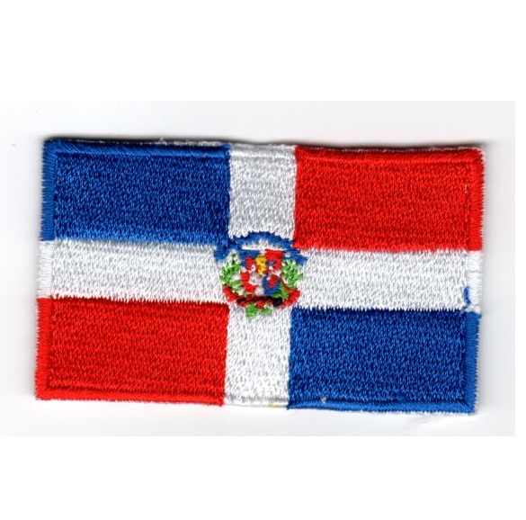 Flagga Dominikanska republiken