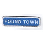 Pound Town vägskylt
