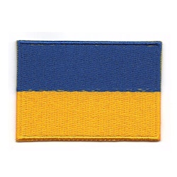 Flagga Ukraina (3 storlekar)