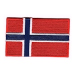 Flagga Norge (flera storlekar)