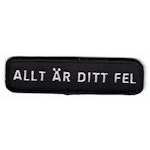 Allt är ditt fel