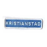 Kristianstad vägskylt