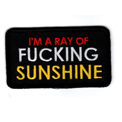 I'm a ray of fucking sunshine