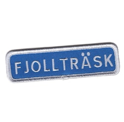 Fjollträsk vägskylt