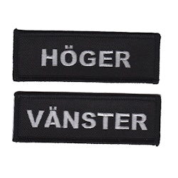 Höger / Vänster - Ordmärke