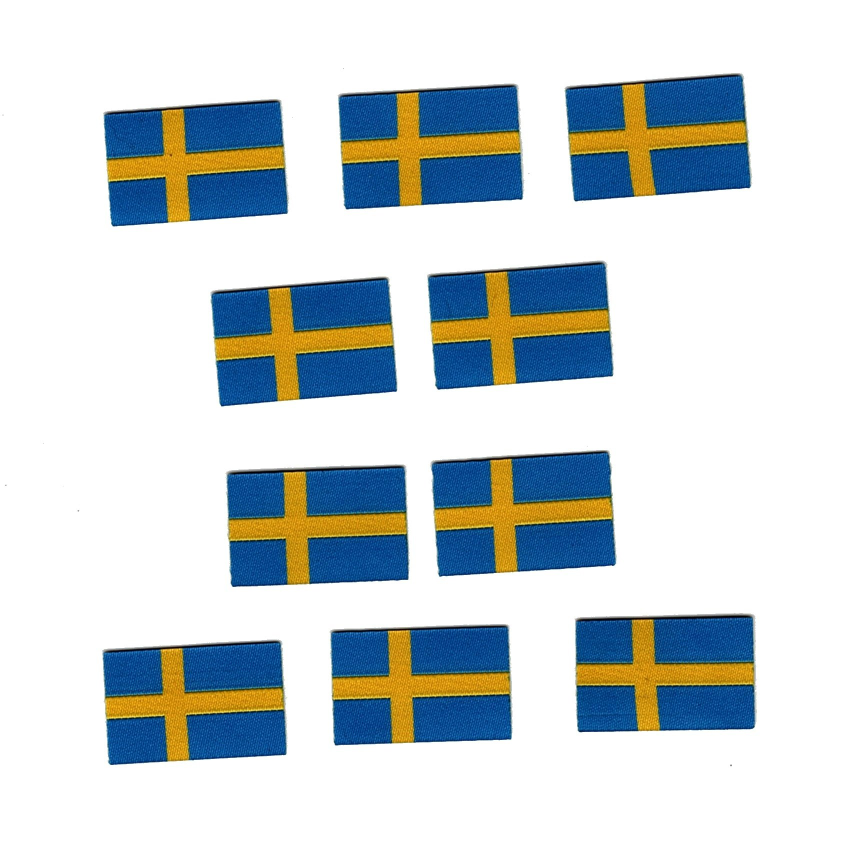 Flagga Sverige (6 olika storlekar) - Märkbar.se - Tygmärken, patches,  brodyrmärken och laglappar