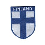 Flagga Finland - sköld