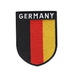 Flagga Germany - sköld