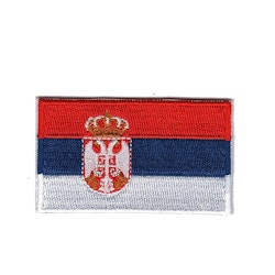 Flagga Serbien