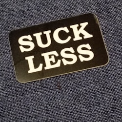 Suck Less - Klistermärke
