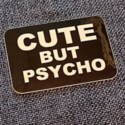 Cute but Psycho - Klistermärke