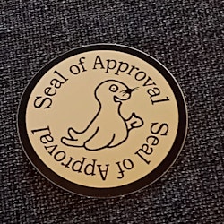 Seal of approval - Klistermärke