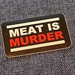 Meat is murder - Klistermärke