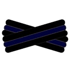 Spegatt (Black - Navy Blue - Black)