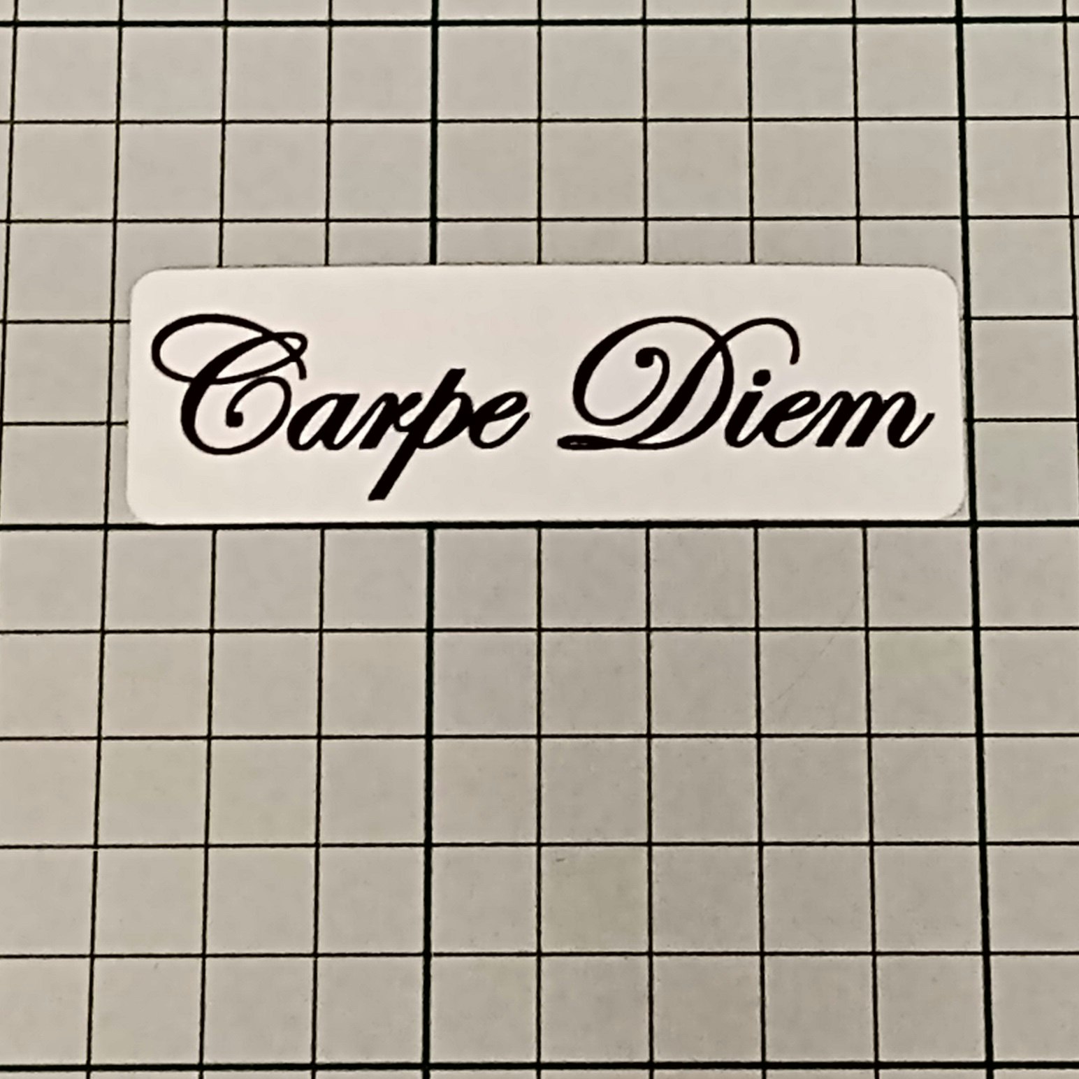 Carpe Diem - Klistermärke