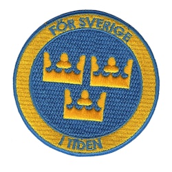 För Sverige i Tiden - Tre Kronor emblem