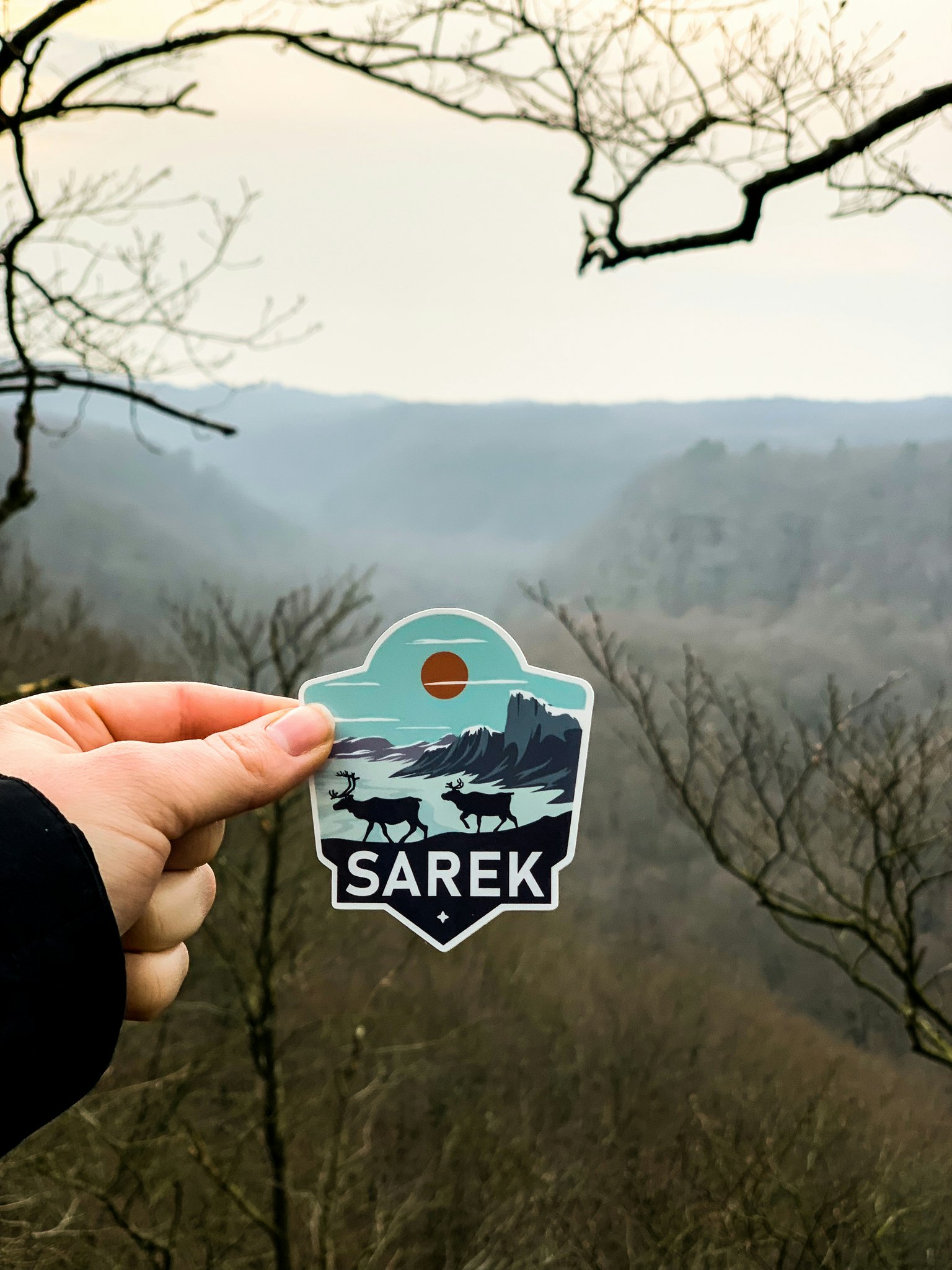 Sarek Nationalpark - Klistermärke