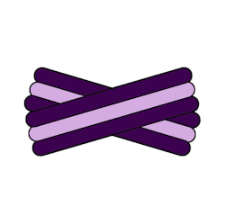 Spegatt (Purple - Lilac - Purple)