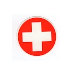 Sjukvård Röd - Klistermärke
