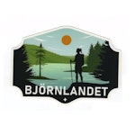 Björnlandet Nationalpark - Klistermärke