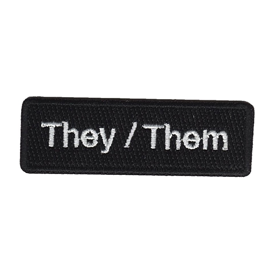 They / Them - Namnbricka Pronomen