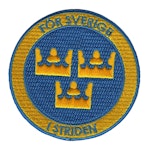 För Sverige i striden - Tre Kronor emblem