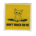 Don't snack on me [Tillfälligt märke]