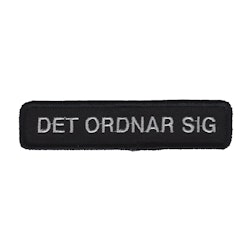 Det ordnar sig