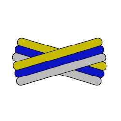 Spegatt (Gold - Royal Blue - Silver)