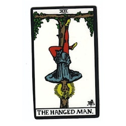 The Hanged Man - Klistermärke