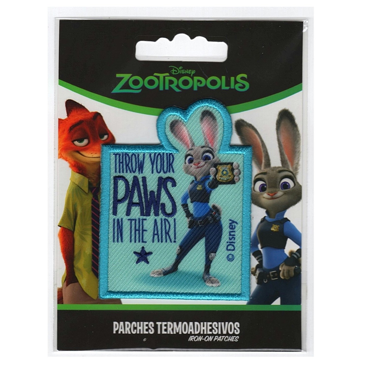 Zootopia - Throw your paws in the air - Tygmärke