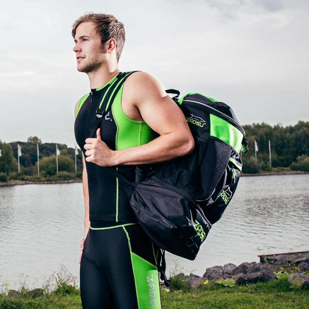 ZAOSU Triathlon- & simryggsäck | Transition bag